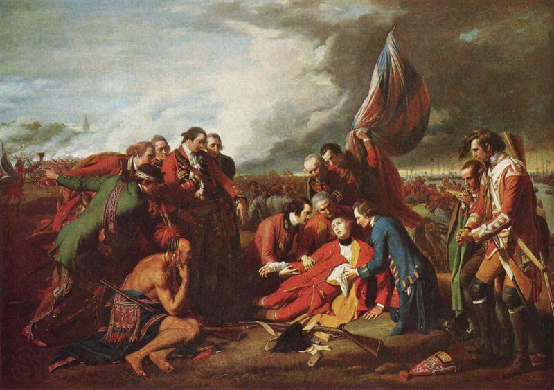 Benjamin West The Death of General Wolfe, France oil painting art